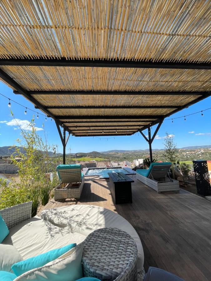 Temexkal Resort Ensenada Bagian luar foto