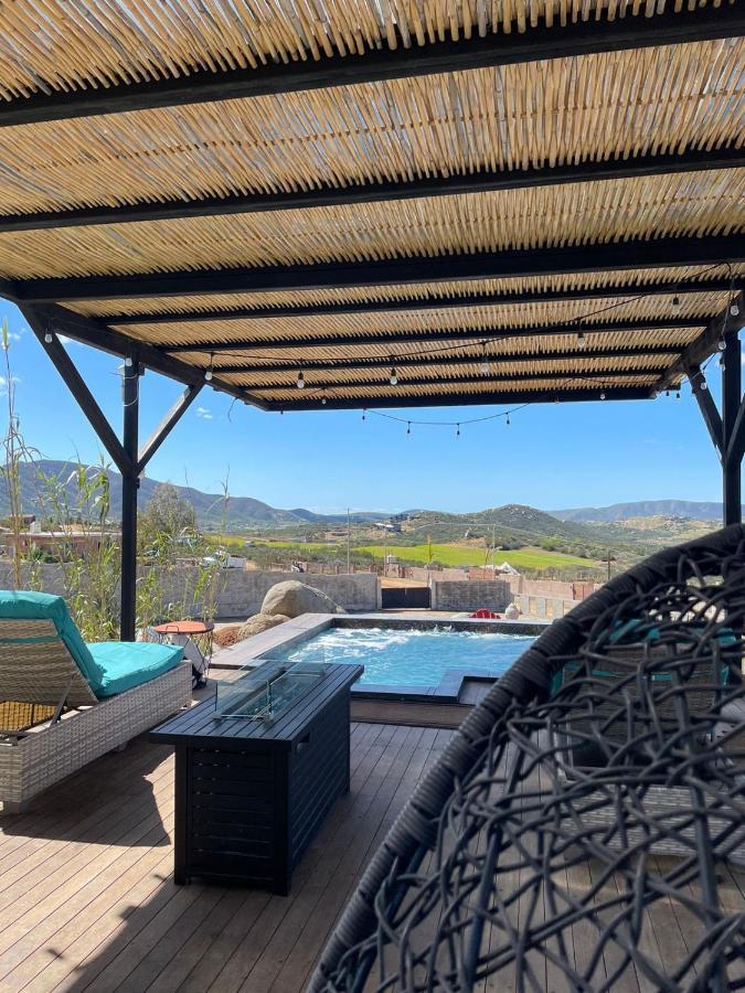 Temexkal Resort Ensenada Bagian luar foto
